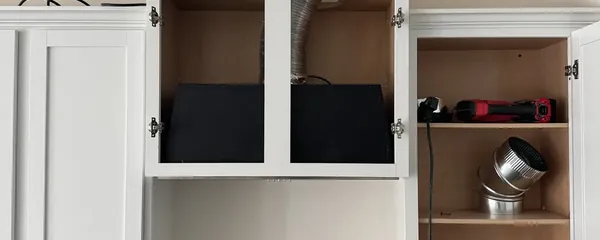 Upper kitchen cabinets going up